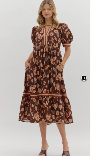 Fantastic In Floral Dress