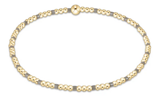 Enewton Sincerity Pattern 2mm Bead Bracelet - Milkshake