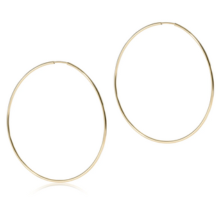 Enewton Endless Gold 2" Hoop
