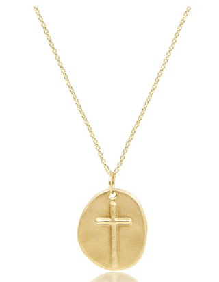 Enewton 16" Necklace Gold - Inspire Gold Charm
