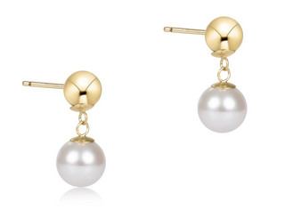 Enewton - Classic 10mm Ball Drop Stud - Pearl