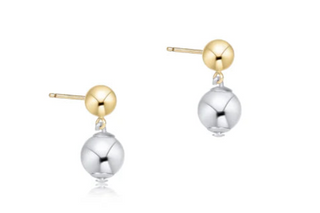 Enewton Classic 8mm Ball Drop Stud - Mixed Metal