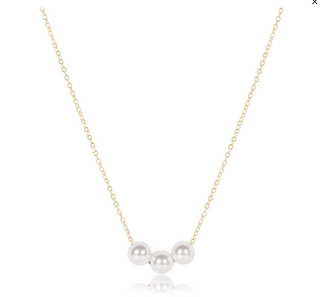 Enewton 16" Necklace Gold - Joy Pearl