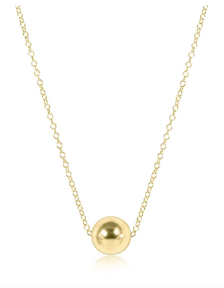 Enewton 16" Necklace Gold - Classic 8mm Gold