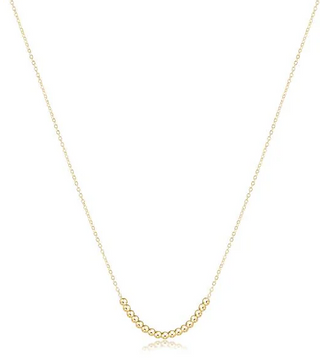 Enewton 16" Necklace Gold - Classic Beaded Bliss - 2.5mm Gold Bead