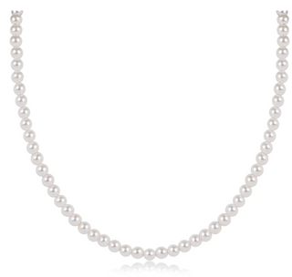 Enewton Choker Classic Pearl 4mm Bead Necklace