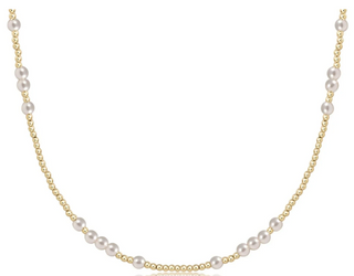 Enewton Choker Hope Unwritten - 4mm Pearl Necklace