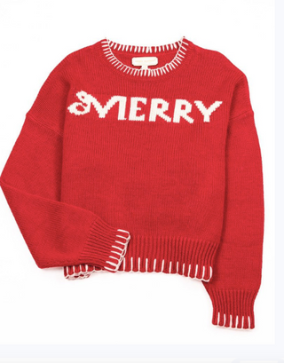 Simply Southern MERRY Sweater