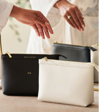 Katie Loxton Mr & Mrs Toiletry Bag Set