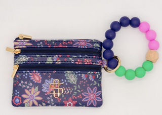 Simply Southern Bead Bangle Wallet - Floral