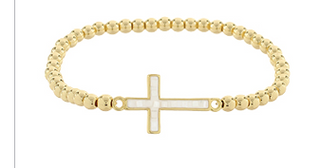 Cross Ball Bracelet