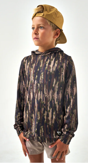 Burlebo Youth Performance Hoodie - Midland Camo