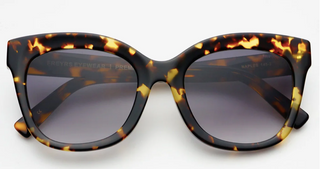 Naples Women's Fashion Cat Eye Sunglasses By FRYERS Eyewear - Tortoise