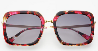 Lulu Womens Fashion Cat Eye Sunglasses By FRYERS Eyewear - Tortoise