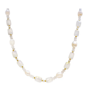 Isla Beads Of Paradise Necklace - White Cap