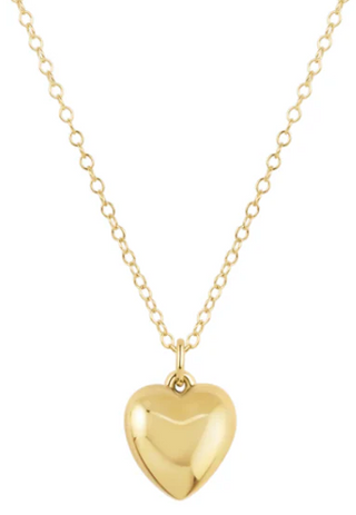 Enewton 16" Necklace Gold - Love Plush Gold Charm