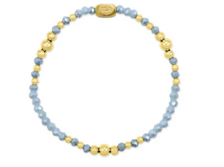 ISLA Coastal Crystals Bracelet - Riviera- Blue Sky