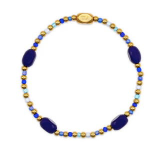 ISLA Pop Of Color Stretch Bracelet - "All Around" - Multi Mediterranean Cobalt