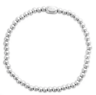 ISLA 24/7 Stretch Bracelet - Plain Ball (4MM) Steel