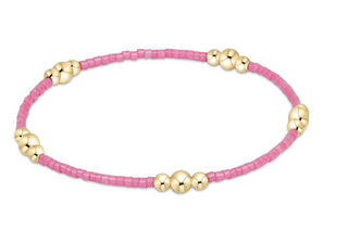 Enewton Hope Purpose Gold Bracelet - Bubblegum