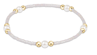 Enewton Hope Purpose Pearl Bracelet - Silky White