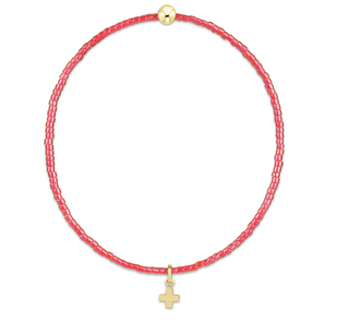Enewton Hope Classic Signature Cross Small Gold Charm Bracelet - Sherbert
