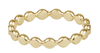 Enewton Classic Gold 2.5MM Beaded Disc Ring