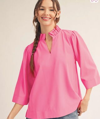 Flirty Flamingo Top