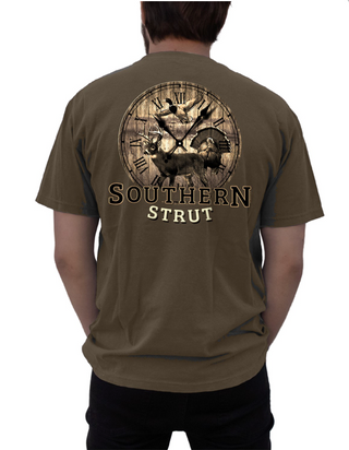 Southern Strut Hunting Around The Clock Tee