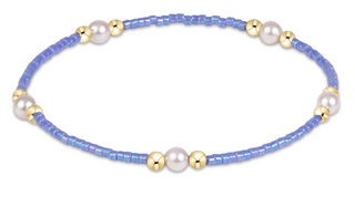 Enewton Hope Purpose Pearl Bracelet - Bright Blue