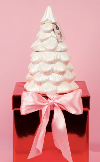 Bridgewater Sweet Grace White Ceramic Tree Candle