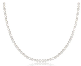 Enewton Choker Classic Pearl 3mm Bead Necklace