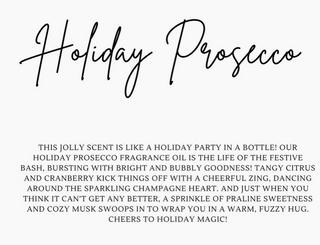 Hollowood 8 Oz. Candle - Holiday Prosecco