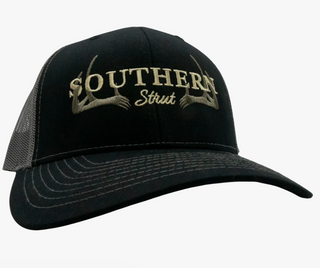 Southern Strut Southern Antlers Embroidery Trucker Hat