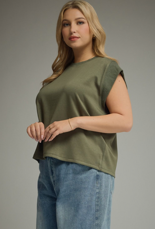 Everyday Ease Top - Olive