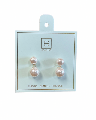 Classic Pearl 10mm Ball Drop Stud