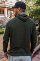 Burlebo Performance Hoodie - Mallard Green