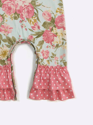 SS Antique Rose Baby Romper