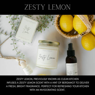 Zesty Lemon Wax Melt