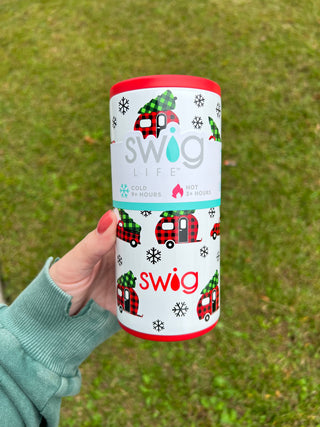 Swig Home Fir The Holidays 12 oz. Skinny Can Cooler