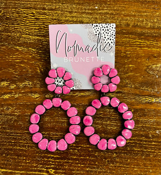 The McCoy Earrings - Pink