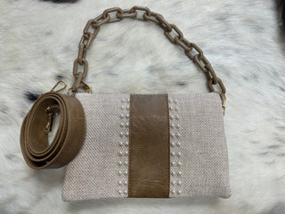 Izzy Crossbody W/ Chain Strap