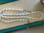 Distressed White Farmhouse Beads