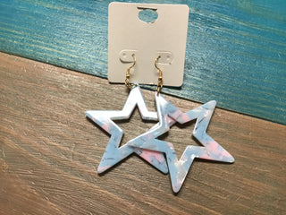 Star Dangle Earrings